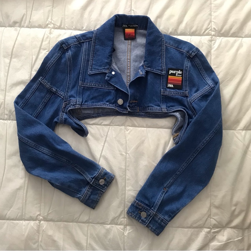 Zara Short Jean Jacket